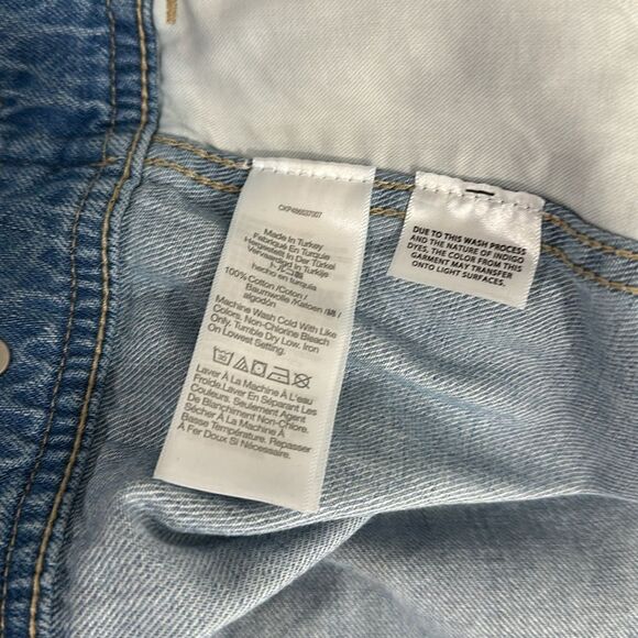 Madewell Light Blue Denim Mini Dress - Picture 7 of 10